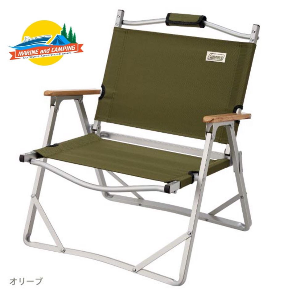 เก้าอี้พับพกพา Coleman Compact Folding Chair Grey / Olive / Red