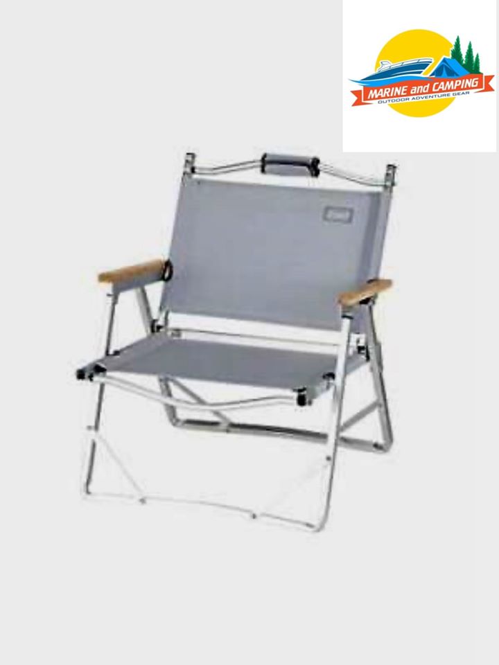 เก้าอี้พับพกพา Coleman Compact Folding Chair Grey / Olive / Red