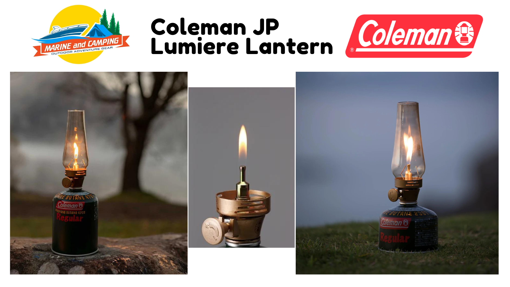 Coleman JP Lumiere Lantern ตะเกียงเปลวเทียน