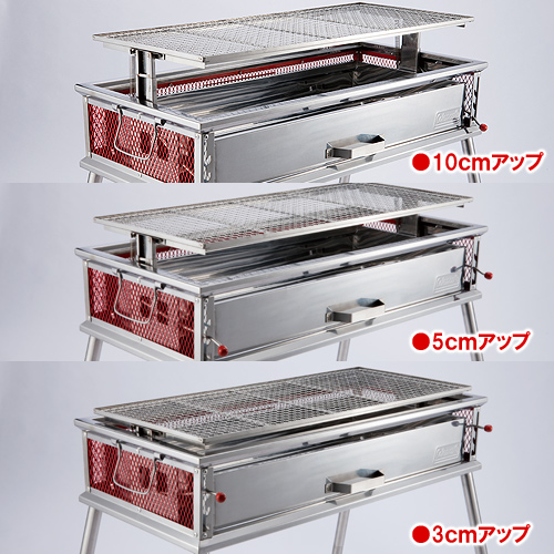 COLEMAN Cool Spider Grill Pro/L Red