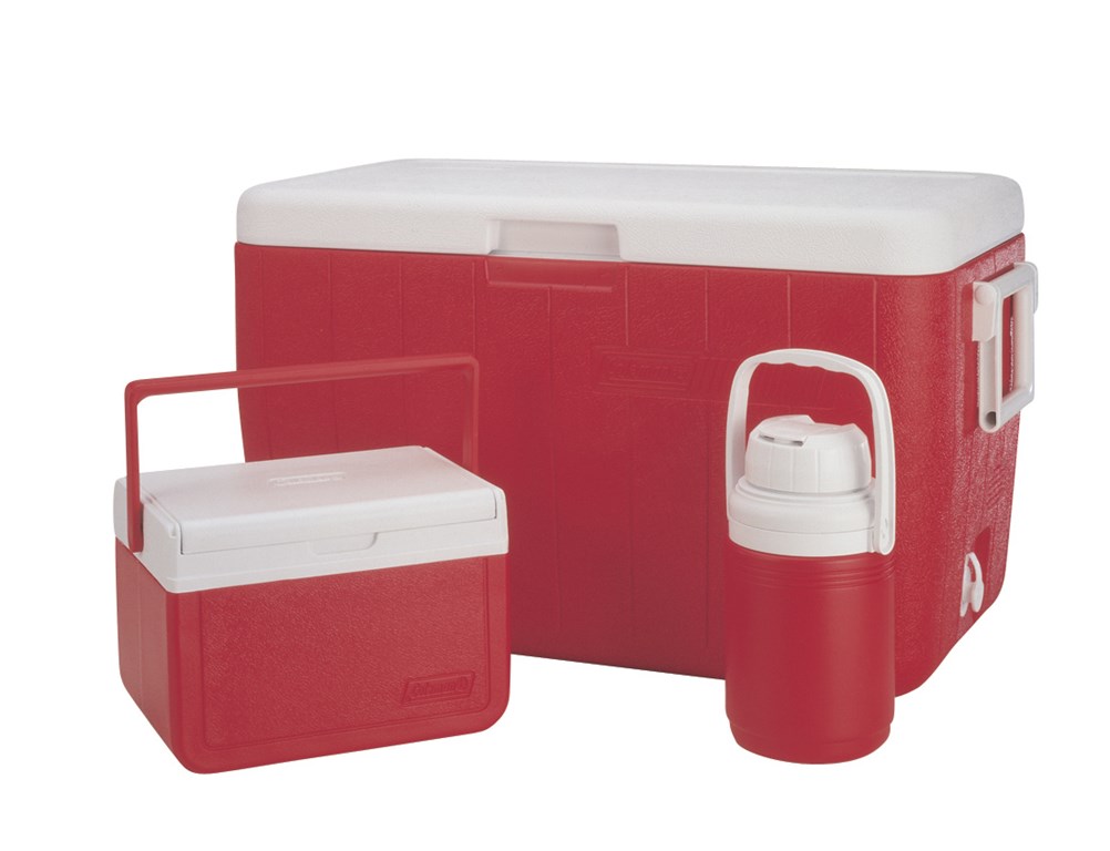 COLEMAN 48 Qt Combo Cooler Blue 3-Piece