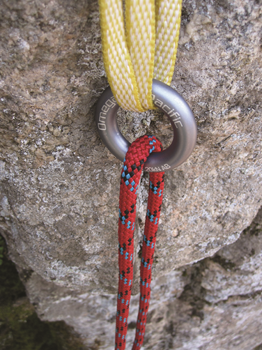 OMEGA PACIFIC ALUMINUM RAPPEL RING OMEGA PACIFIC ALUMINUM RAPPEL RING