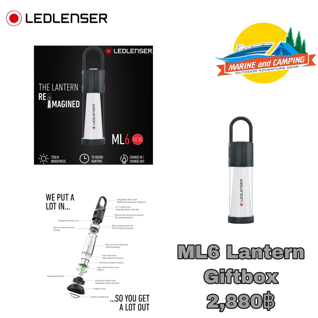 Ledlenser ML6 Lantern Ledlenser ML6 Lantern