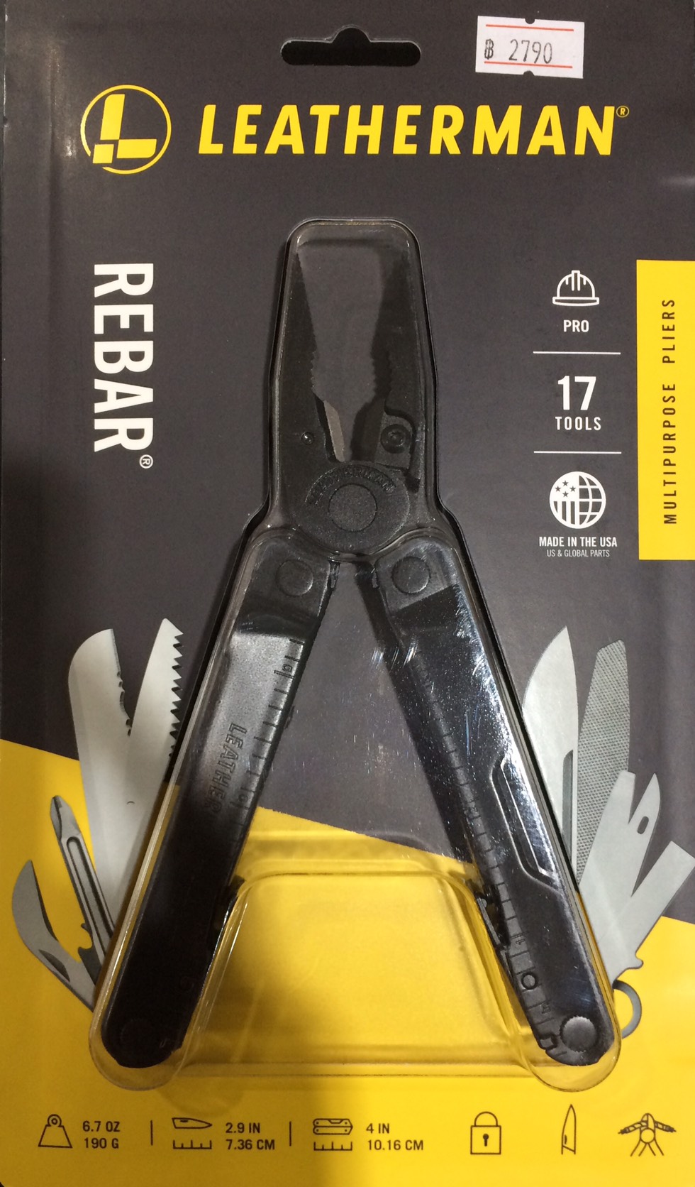 LEATHERMAN Rebar BLACK molle sheath Peg 831562