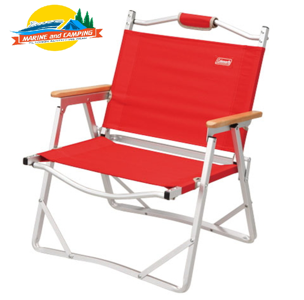 เก้าอี้พับพกพา Coleman Compact Folding Chair Grey / Olive / Red