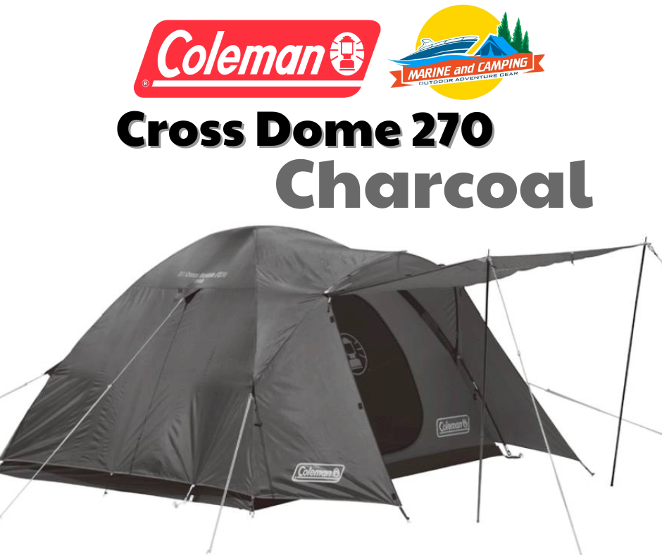 Coleman Cross Dome 270 Charcoal New 2024 Coleman Cross Dome 270 Charcoal New 2024