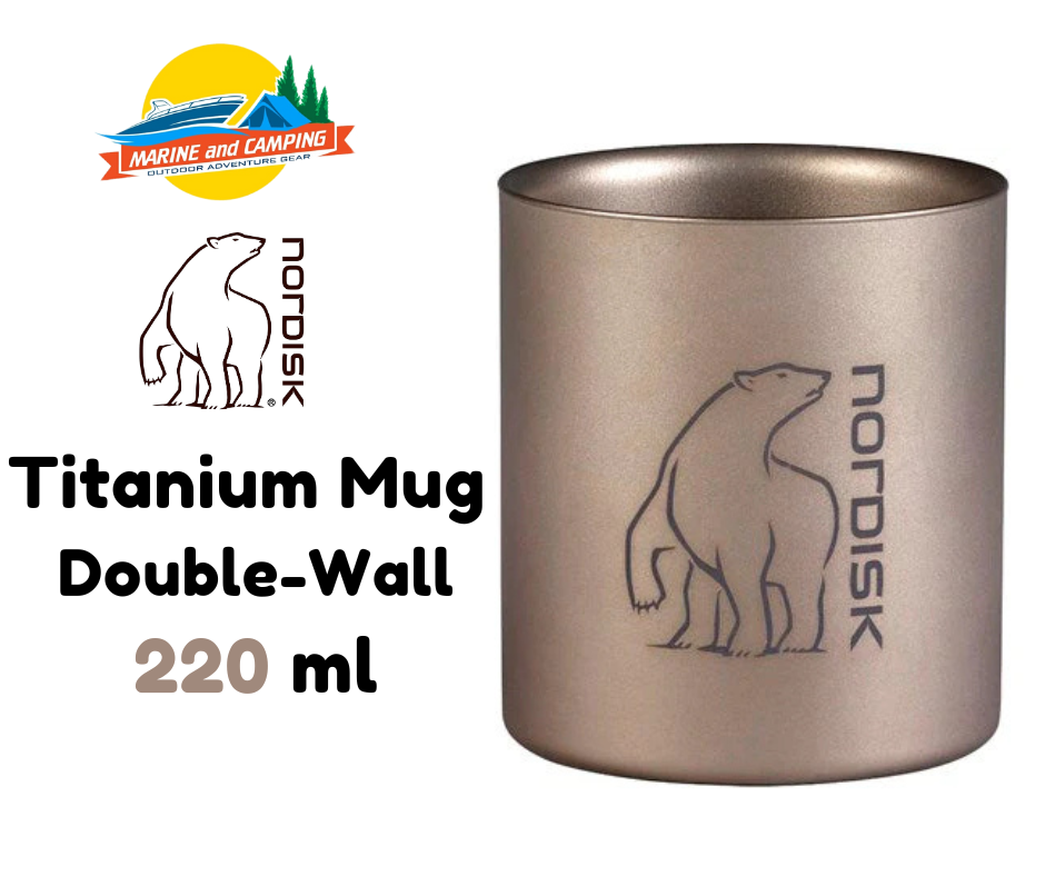 Nordisk Titanium Mug Double-Wall Nordisk Titanium Mug Double-Wall