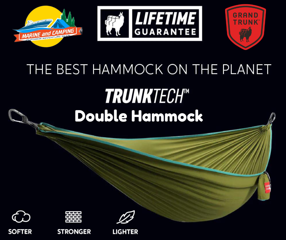 Grand Trunk Trunktech Double Hammock /Green/Aqua