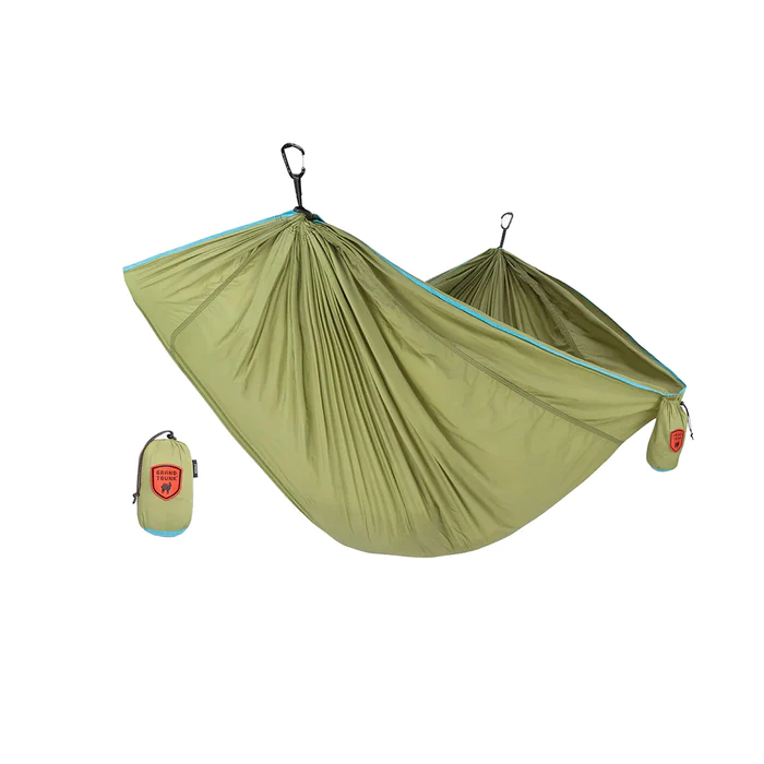 Grand Trunk Trunktech Double Hammock /Green/Aqua Grand Trunk Trunktech Double Hammock /Green/Aqua